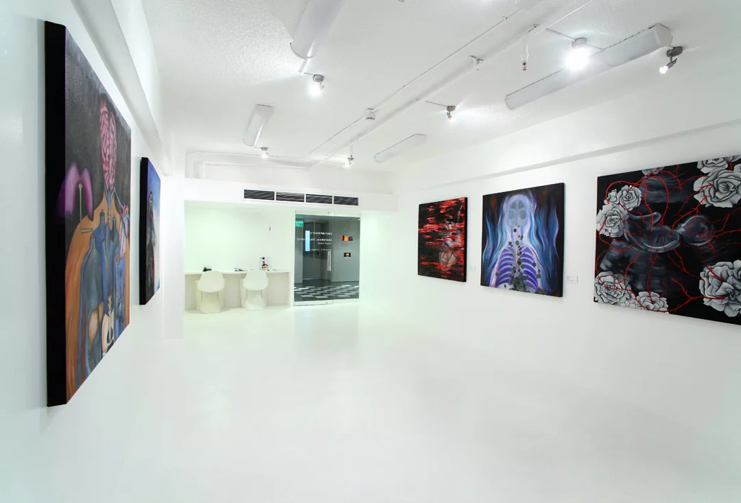 picasso boutique serviced residences makati art exhibit