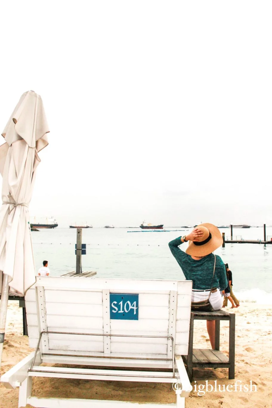 sunset at sentosa beach coastes singapore