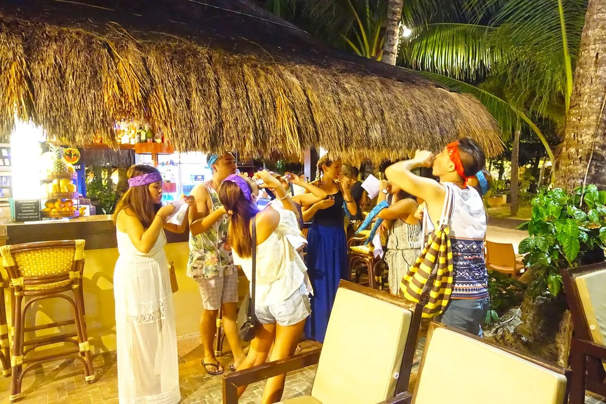 tequila shot pub crawl boracay bridal shower 2