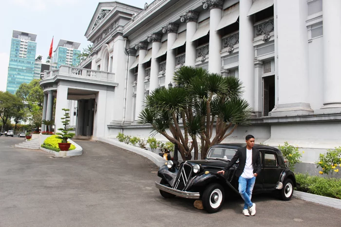 vintage car national museum of ho chi minh city