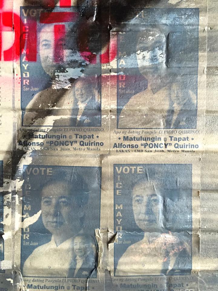 walls interiors vintage art at Sknita Street Foodz in Kapitolyo Pasig