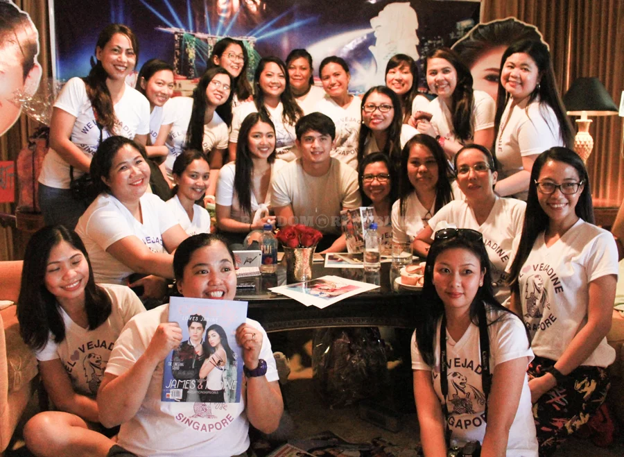 we love jadine singapore fans meet jadine james reid and nadine lustre