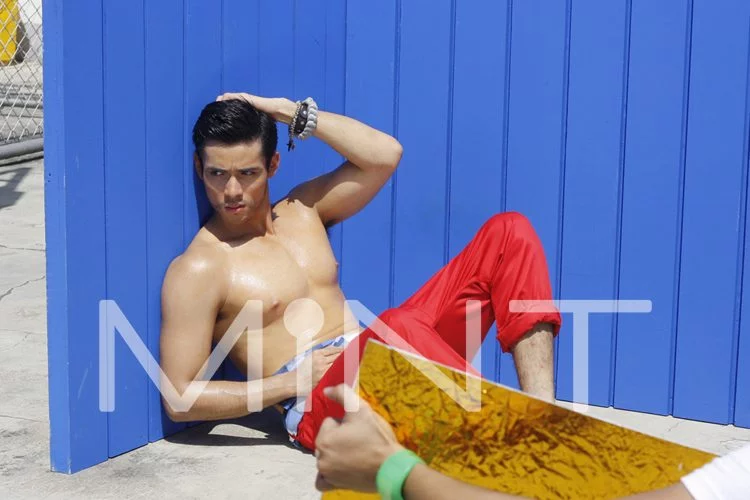 xian lim topless body sexy